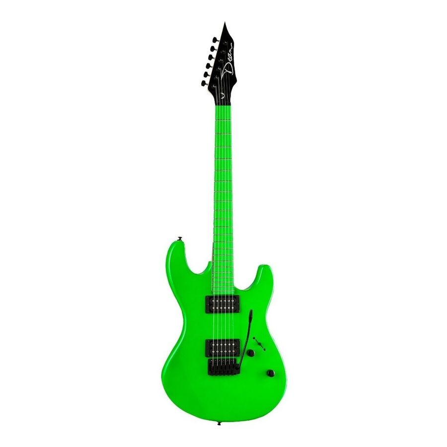 Guitarra-Electrica-Dean-Custom-Zone-Flp-Verde-Fluorescente