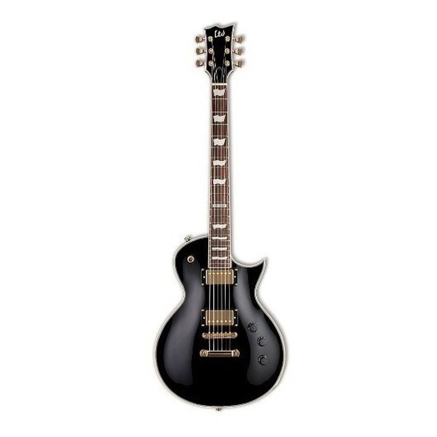 Guitarra-Electrica-Ltd-By-Esp-Serie-Eclipse-Ec256-Negra-Brillante-22-Trastes-Estilo-Les-Paul