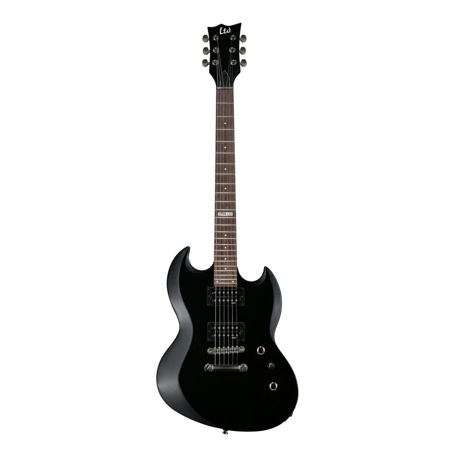 Guitarra-Electrica-Esp-Ltd-Viper-10-Blk-Tipo-Sg-Con-Funda-3-Selectores