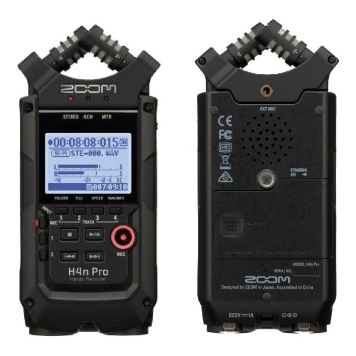 Handy-Recorder-Zoom-H4n-Pro-Usb-Grabador-Digital-4-Canales