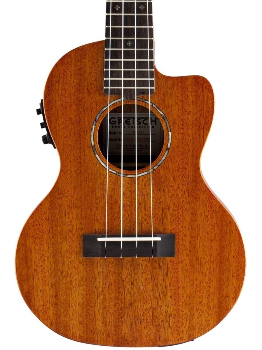 Ukelele Electroacústico Gretsch Tenor G9121 Con Funda Deluxe - Baires Rocks