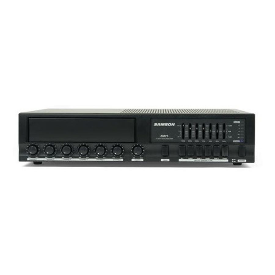 Consola-Mixer-Potenciada-Multizona-Instalaciones-Samson-Zm75