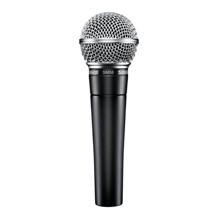 Microfono-Shure-Sm58-Lc-Dinamico-Unidireccional