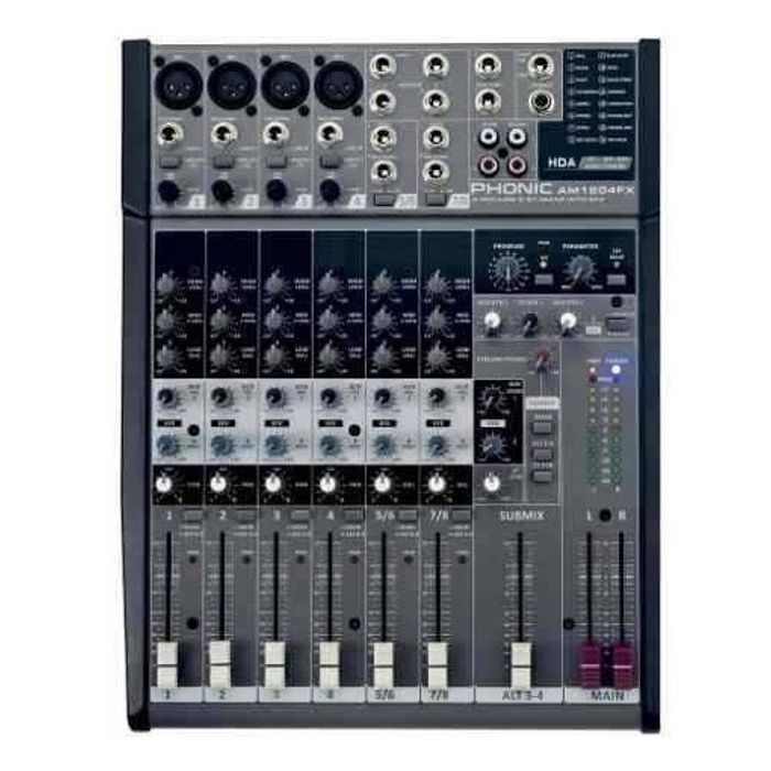 Consola-Mixer-Phonic-4-Mic-2-Stereo-Eq-3bd-Efectos---M1204fx