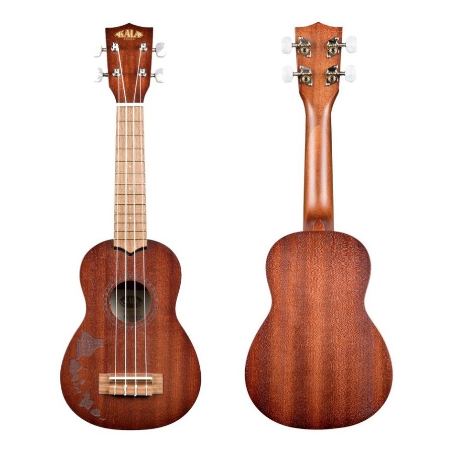 Ukulele Kala Ka15sh1 Soprano Caoba Satinada Islas Hawaii Baires Rocks