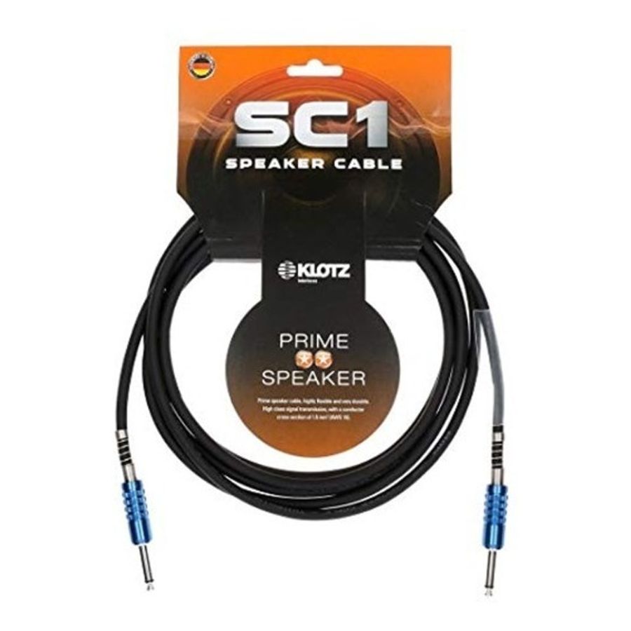 Cable-Para-Bafle-O-Amplificador-Klotz-Sc1pp01sw-Plug-Plug-1m