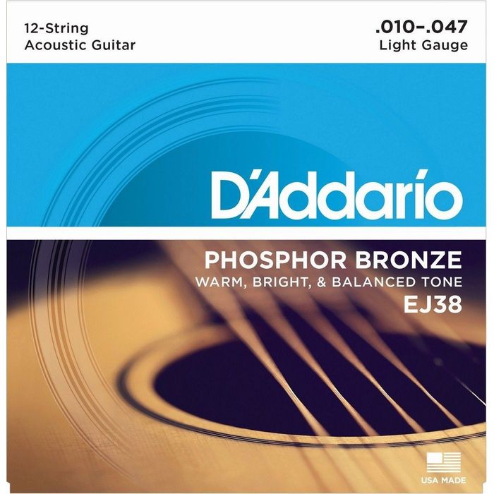 Encordado-Daddario-Ej38-Para-Guitarra-Acustica-De-12-Cuerdas