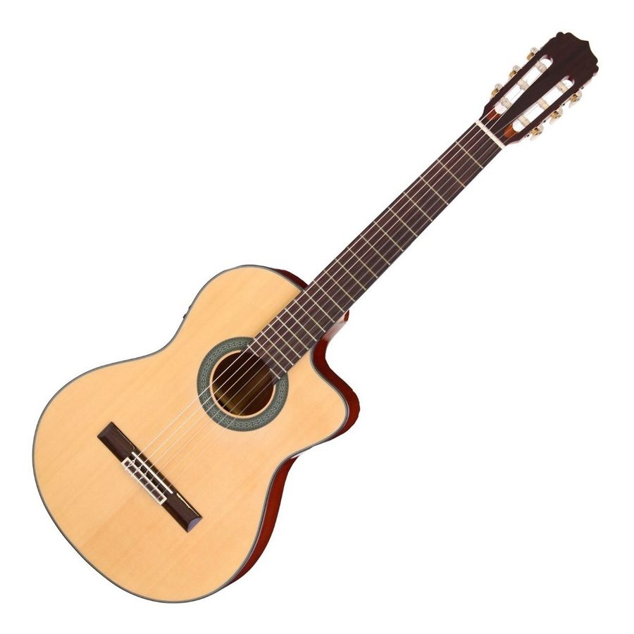 Guitarra-Criolla-Con-Microfono-Afinador-Aria-Ak30ce