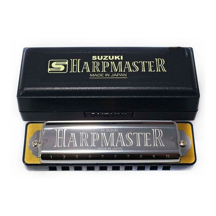 Armonica-Suzuki-Harp-Master-En-Re-Mr200-D-Con-Estuche