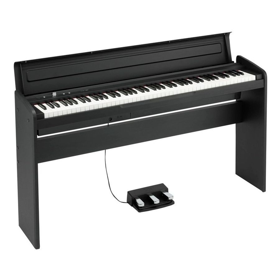 Piano-Electrico-Digital-Korg-Lp180-Con-Mueble-Y-3-Pedales