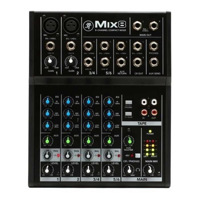Consola-De-Mezclas-Mackie-Mix8-Compacta-8-Canales