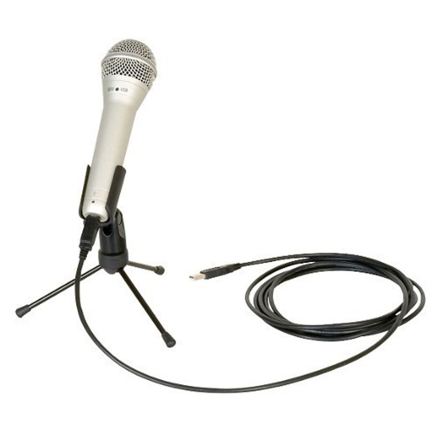 Microfono-De-Mano-Samson-Q-1u-Dinamico-Con-Usb-Efectivo-Minimizador-De-Ruido