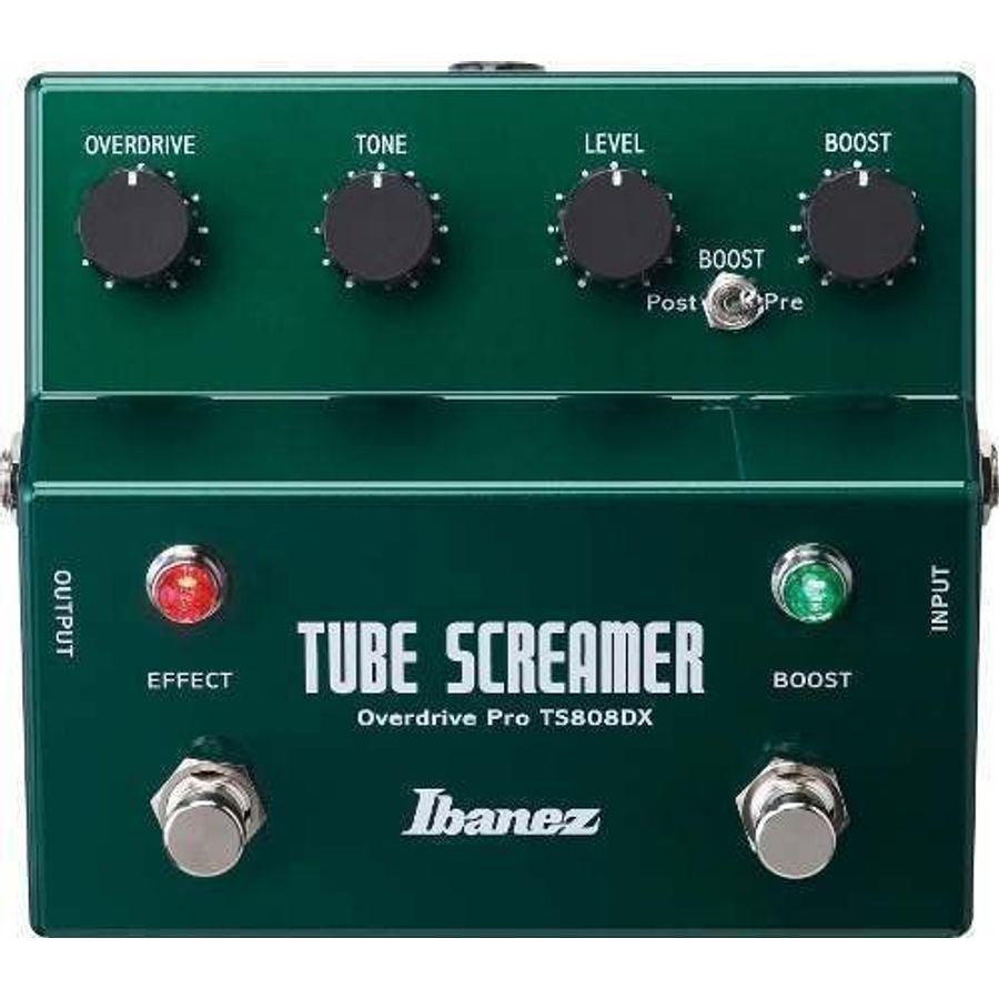 Pedal-Overdrive-Ibanez-Pro-Con-Booster-Tube-Screamer-Ts808dx
