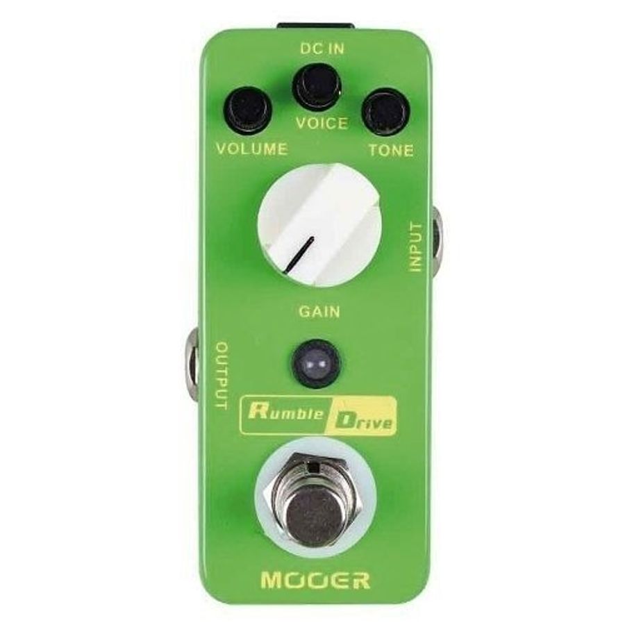 Micro-Pedal-Mooer-Efecto-Smooth-Overdrive-Rumble-Drive