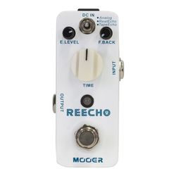 Micro-Pedal-De-Efecto-Mooer-Reecho-Delay-Para-Guitarra-Elect