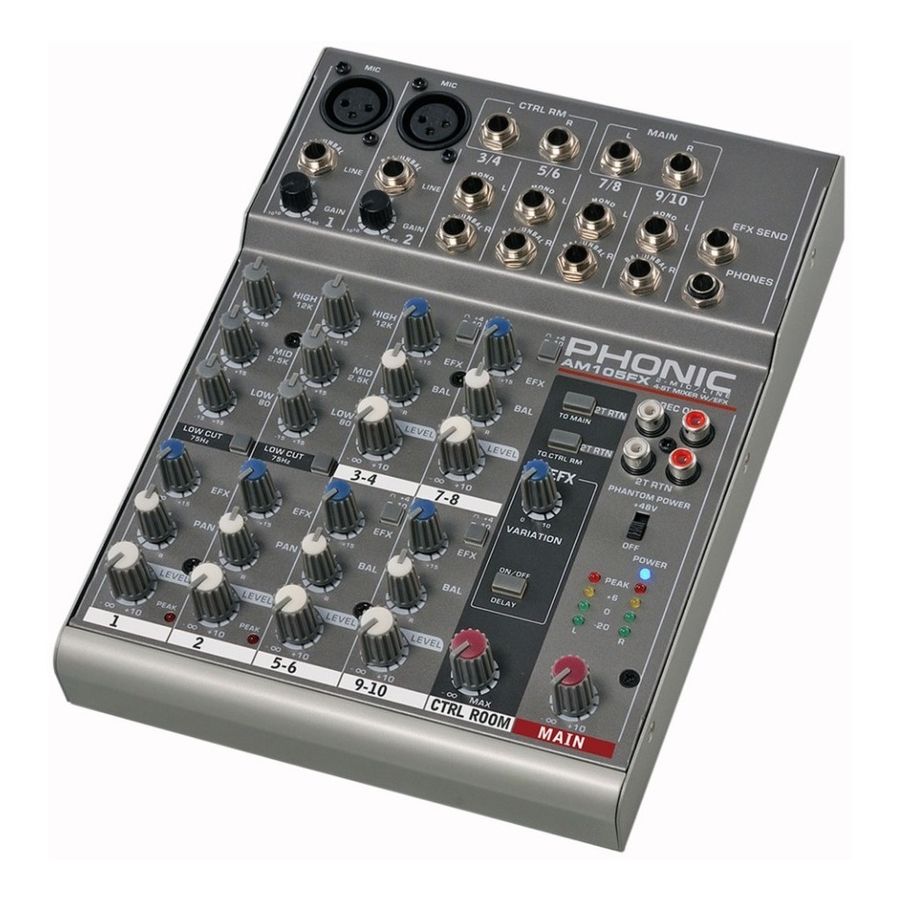 Consola-Mixer-Phonic-Am-105fx-Compacto-2-In-Mic-linea-Stereo