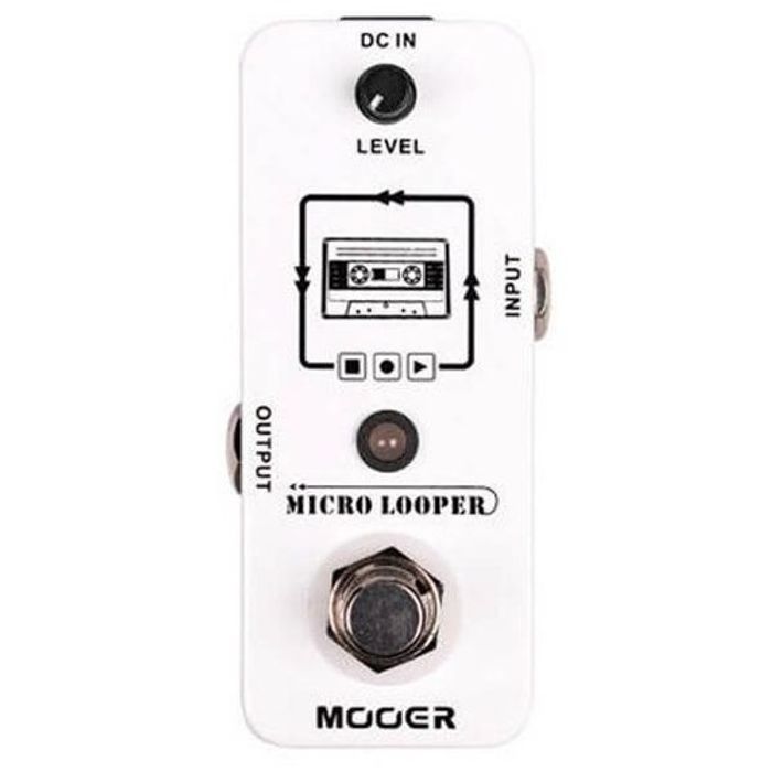 Pedal-Mooer-Looper-P--Guitarra-Graba-Reproduce-Micro-looper