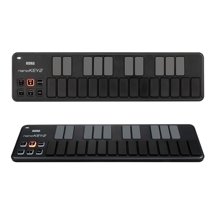 Controlador-Korg-Nano-Key-2-Usb-Mini---25-Teclas-Pads