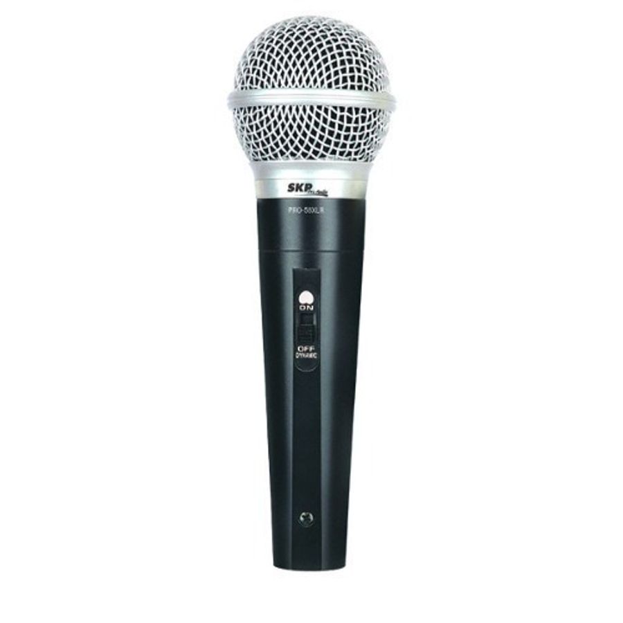 Microfono-Dinamico-Profesional-Skp-Pro-58-Con-Cable-De-5-Mts