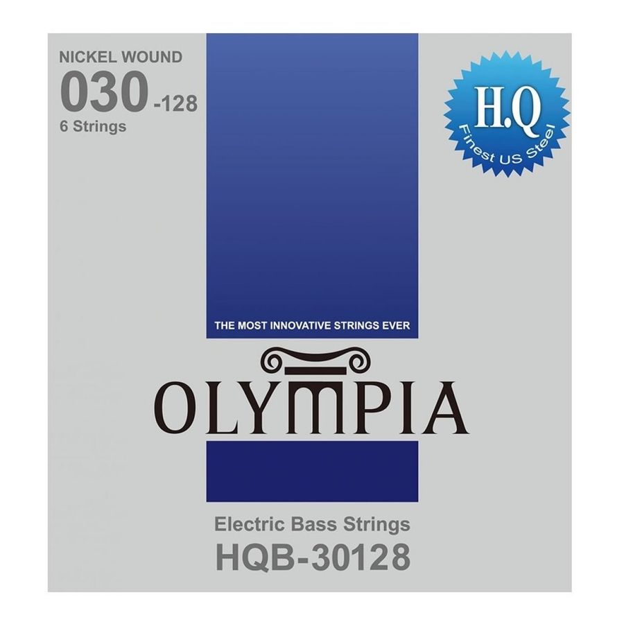 Encordado-Para-Bajo-6-Cuerdas-Olympia-Hqb30128-Nickel-Wound