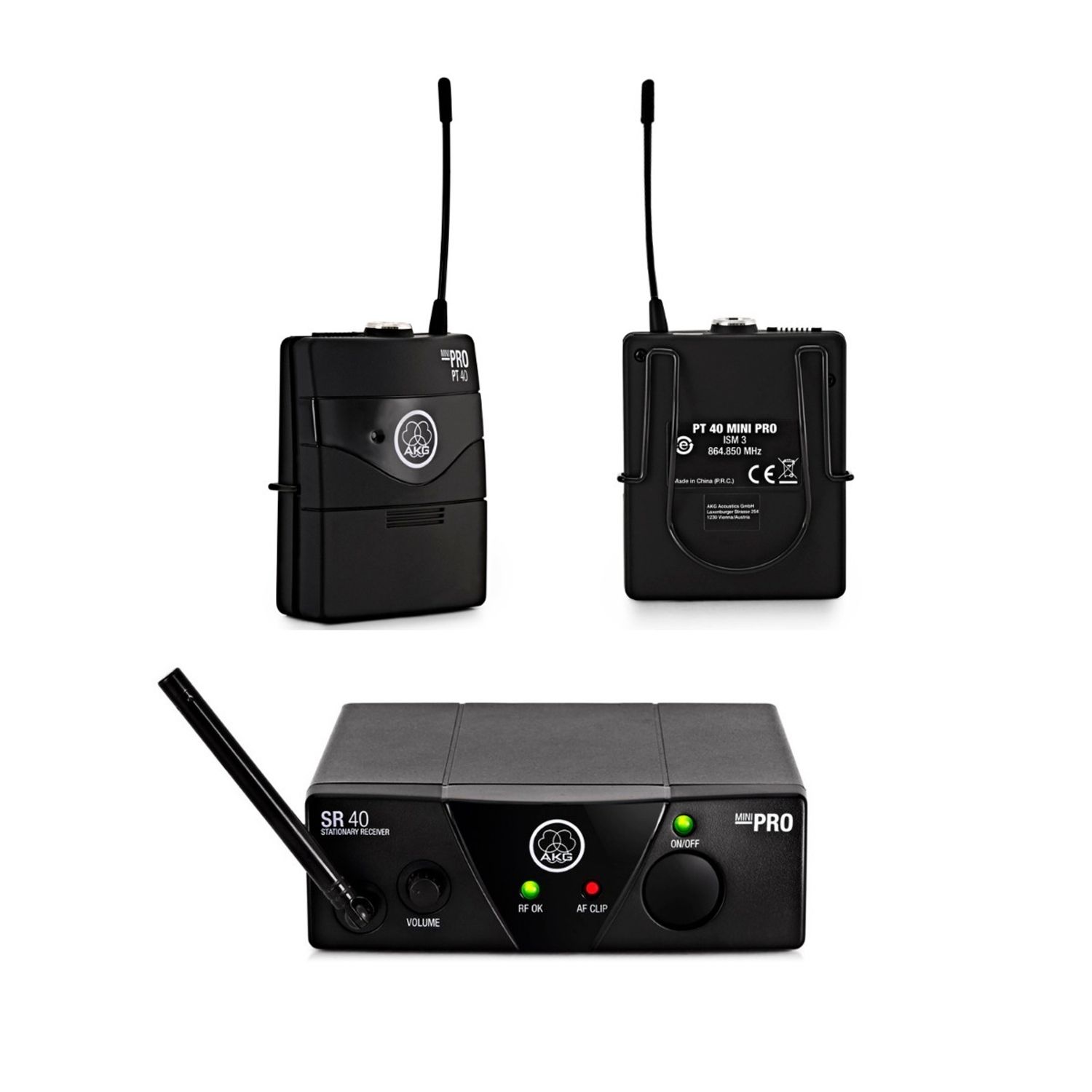 Sistema Inalambrico Para Instrumentos Akg Wms40 Uhf - Baires Rocks inalambrico instrumento