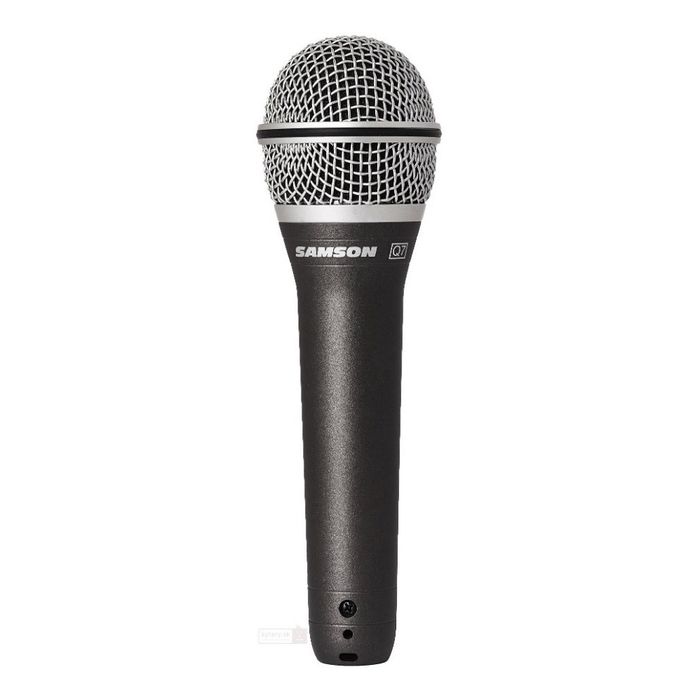 Microfono-Profesional-Dinamico-De-Mano-Vocal-Samson-Q7-Para-Estudio-Y-Usar-En-Vivo-Incluye-Estuche-Y-Pipeta