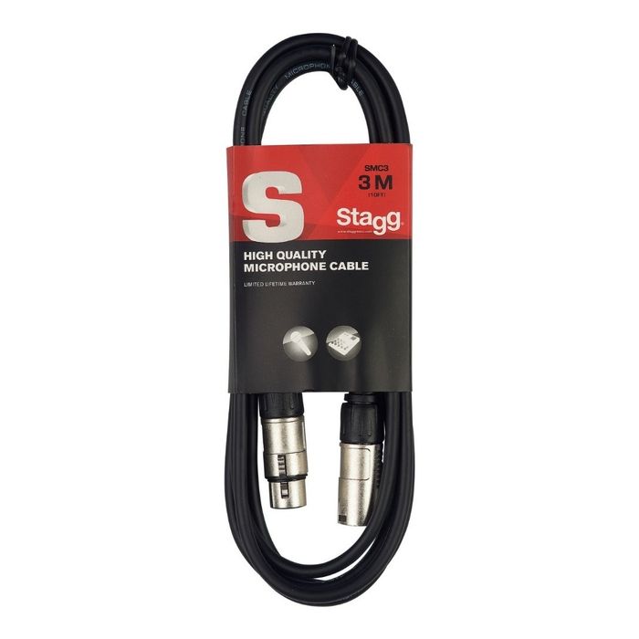 Cable-Stagg-Smc3-Canon-Canon-Standard-3-Metros-Xlr-Microfono