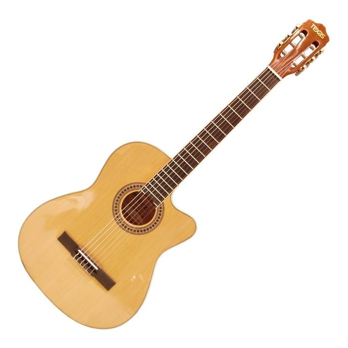 Guitarra-Criolla-Clasica-Texas-Cg20-Lc5-Afinador-Eq-Mic-Nat