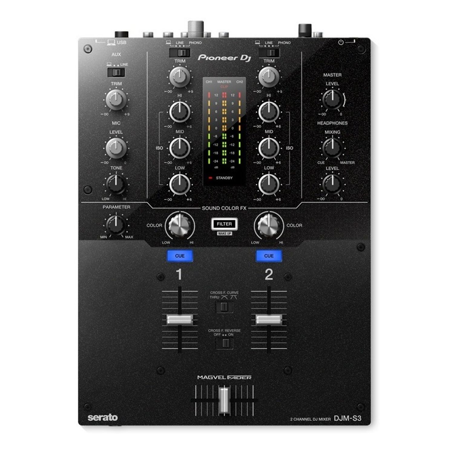 Mixer Consola Mezclador De 2 Canales Dj Pioneer Djm 250 Mkd2 - Baires Rocks