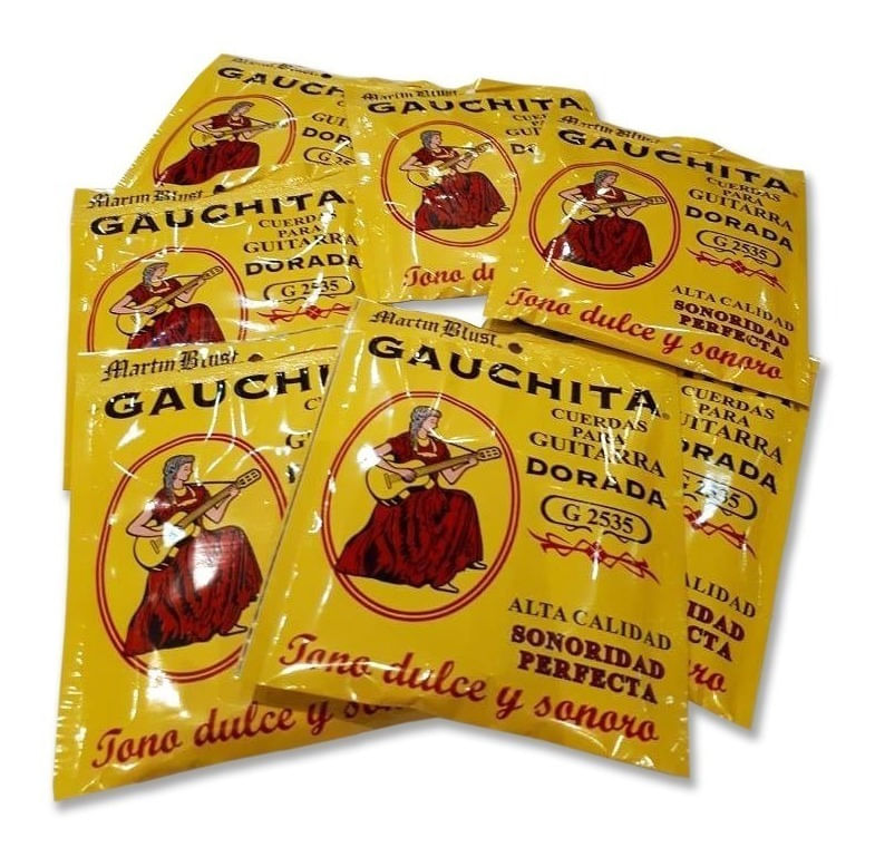 Encordado Para Guitarra Clasica Martin Blust Gauchita G2535 - Baires Rocks