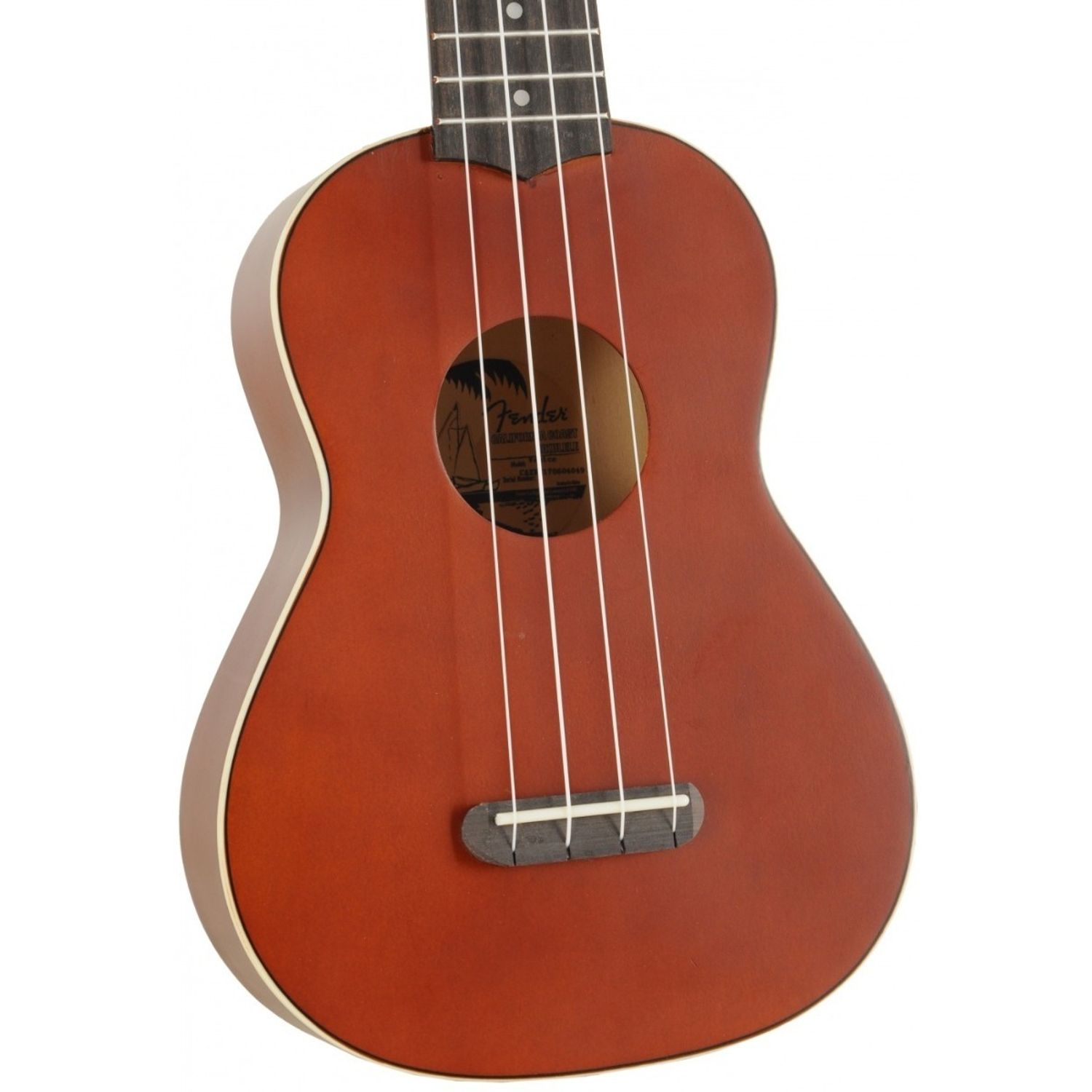 Ukulele Fender Venice Soprano Acabado Satinado Baires Rocks