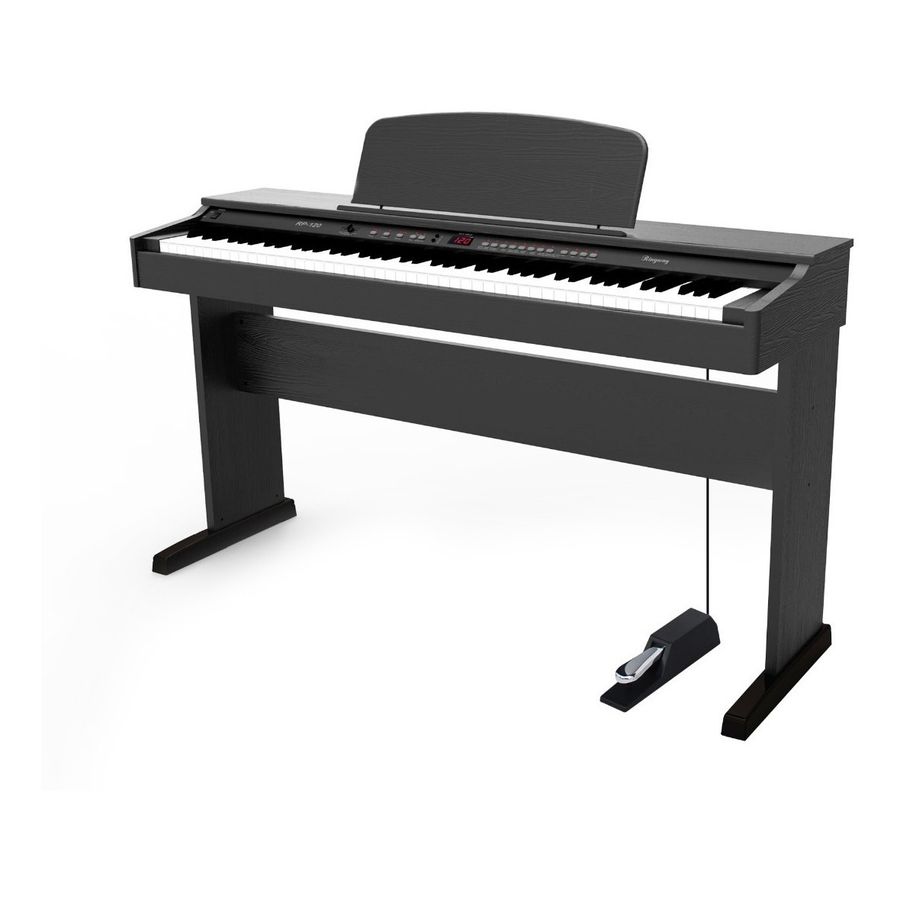Piano-Electrico-Digital-Ringway-Rp120-Mueble-Original-Pedal
