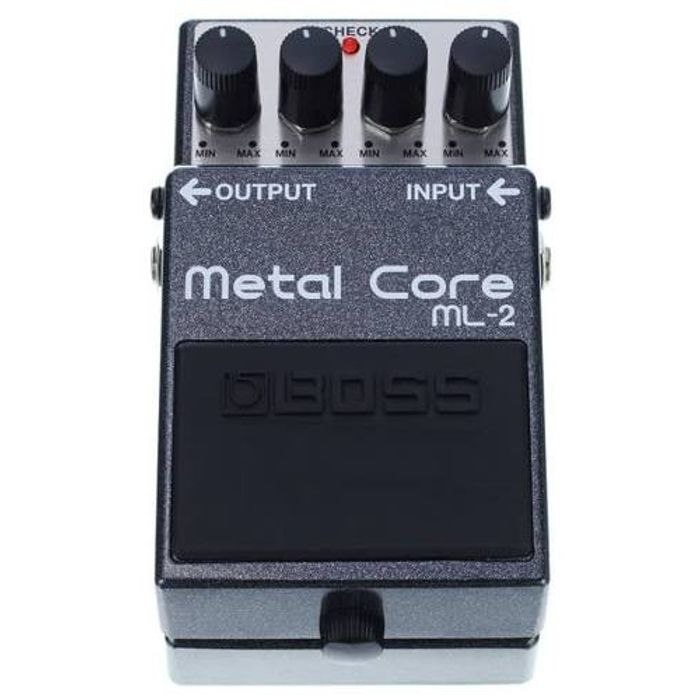 Pedal-Boss-Metal-Core-Heavy-Distortion-Ml2---Fuente-Y-Cable