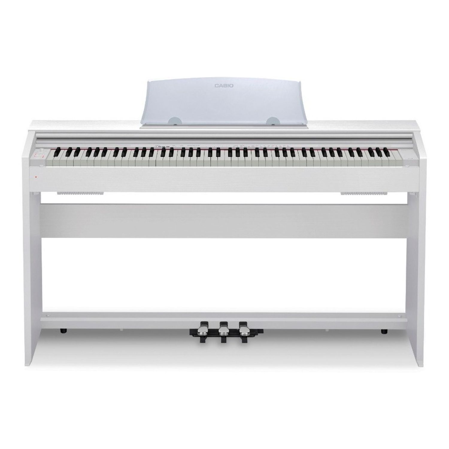 Piano Digital Casio Privia Px770we + Mueble 3 Pedales Blanco Baires Rocks