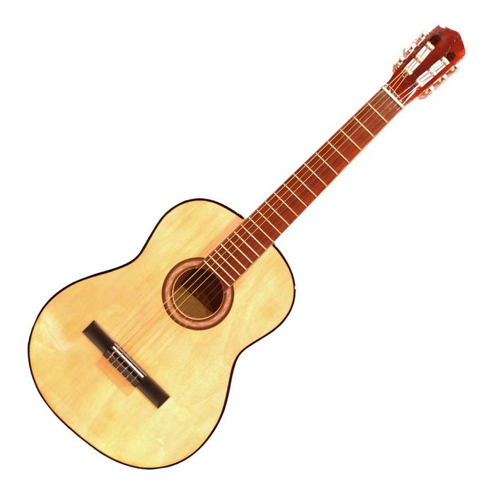 Guitarra-Criolla-Clasica-Radalj-De-Estudio-Tamaño-3-4-Mediana-Con-Funda-Incluida-Cuerpo-Pino-Laminado-Ideal-Para-Chicos