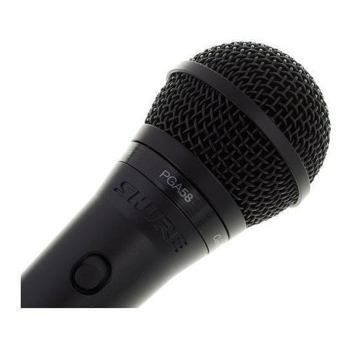 Pack-De-Soporte-Con-Microfono-Shure-Pga58-Y-Cable-Xlr-Perfecto-Para-Vocalista