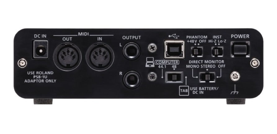 Interfaz De Audio Roland Ua22 Usb Duo-capture Ex - Baires Rocks