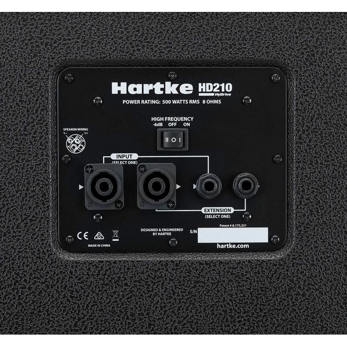 Bafle-Hartke-Hydrive210-2x10-Neodimium-Driver-500w-Hd