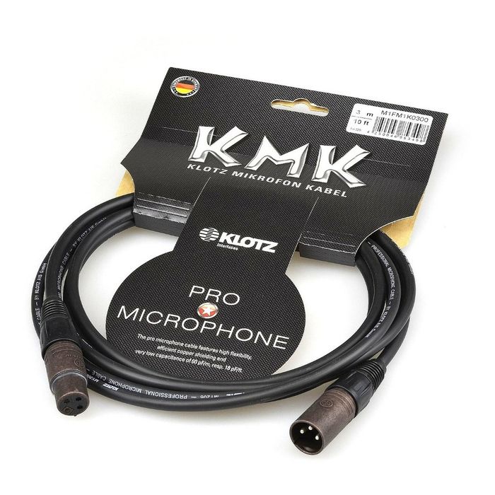 Cable-Microfono-Klotz-3-M-Neutrik-M1fm1k0300-Canon-Canon