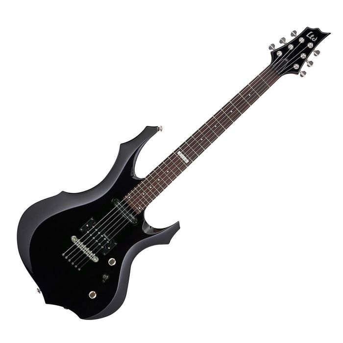 Guitarra-Electrica-Heavy-Metal-Ltd-By-Esp-F10-Con-Funda-Original-24-Trastes