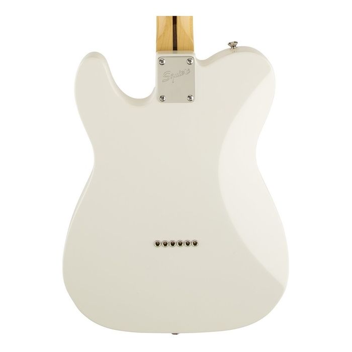 Guitarra-Electrica-Squier-Telecaster-Deluxe-Vintage-Modified-Olympic-White-Golpeador-Negro