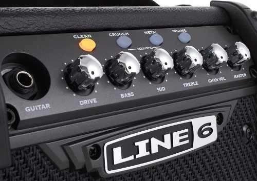 Amplificador A Pilas Line 6 Modelo Micro Spider Con Afinador - Baires Rocks