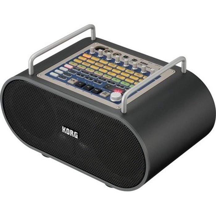 Amplificador-Korg-Portatil-Con-Ritmos-Grabador-Sd-80-Watts