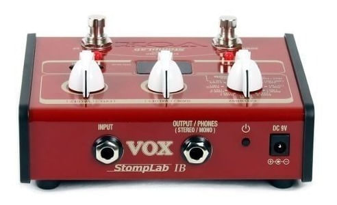 Pedalera Vox Stomplab 1b Sl1b Multiefecto Para Bajo Analogo - Baires Rocks