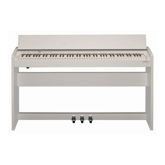 Piano-Electrico-Roland-F140r-Whl-Teclas-Contrapesadas-Blanco