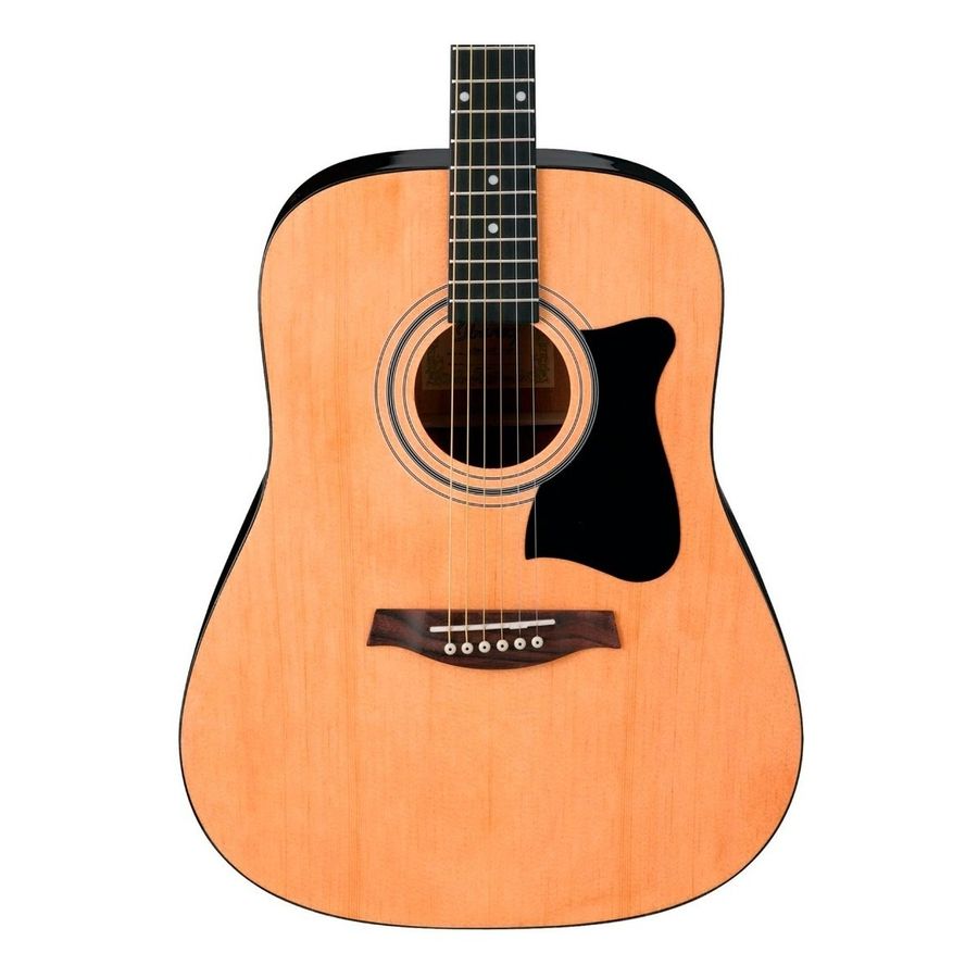 Combo Ibanez Pack Guitarra Acustica Funda V50njp Accesorios Baires Rocks