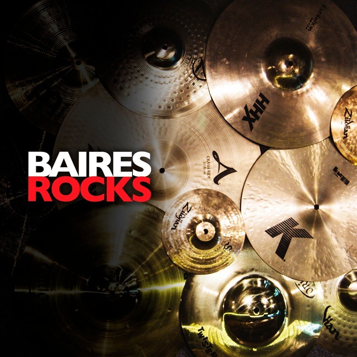 Platillo Paiste Pst 8 Set 12/16 Cajon Hihat 12 + Crash 16 Baires Rocks