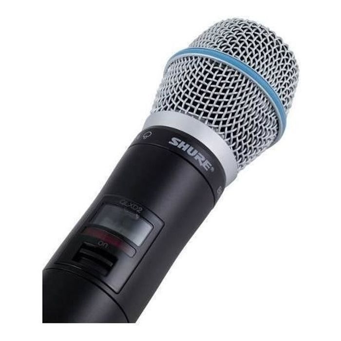Microfono-Inalambrico-De-Mano-Con-Beta87-Shure-Linea-Glxd
