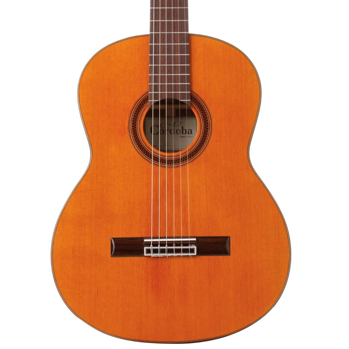 Guitarra Criolla Cordoba Tapa Maciza De Cedro C7 Con Funda - Baires Rocks