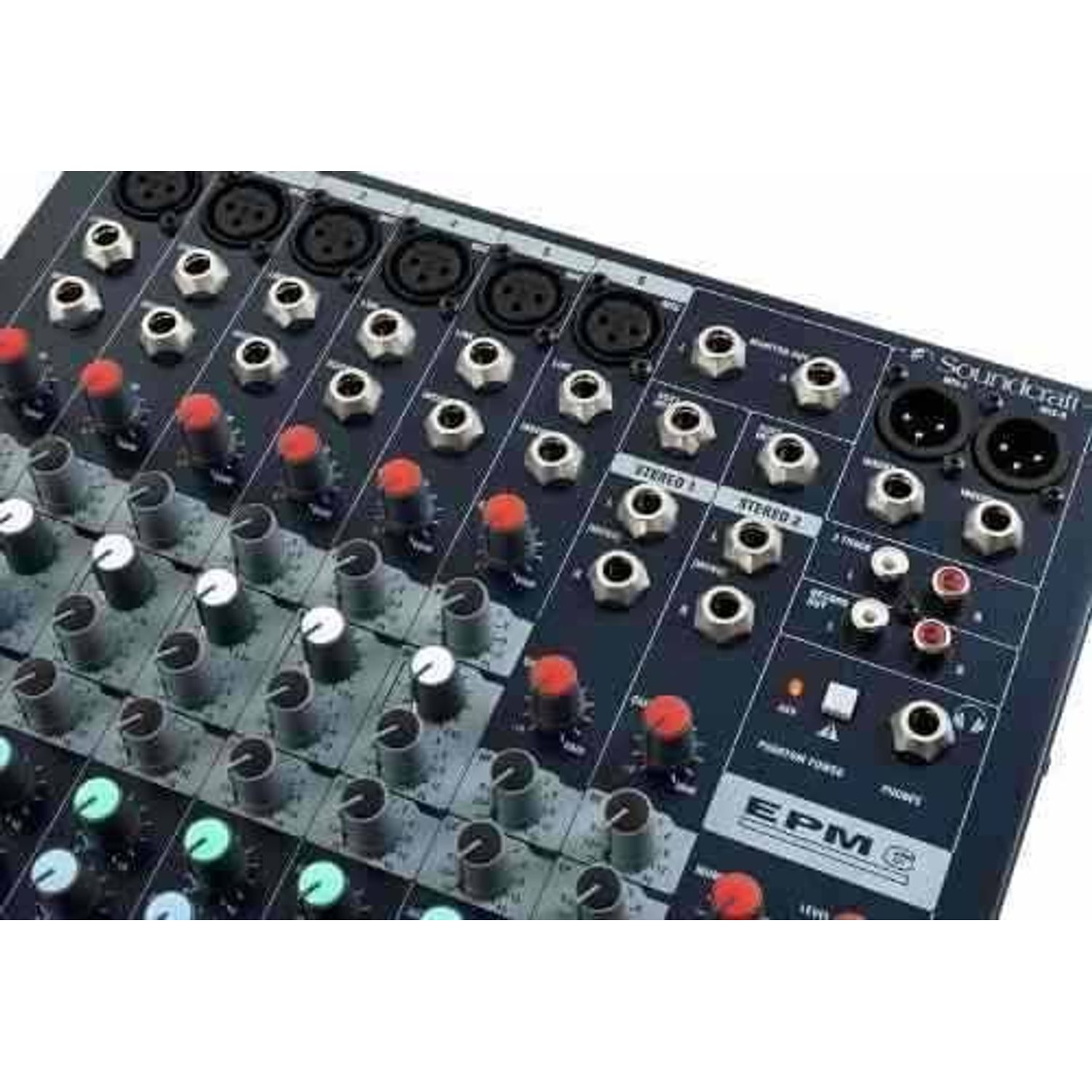Consola Soundcraft Epm 6 Mixer De 8 Canales Eq De 3 Bandas Baires Rocks